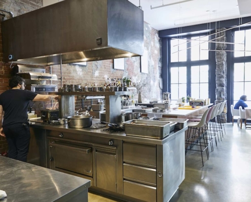 طراحی آشپزخانه صنعتی